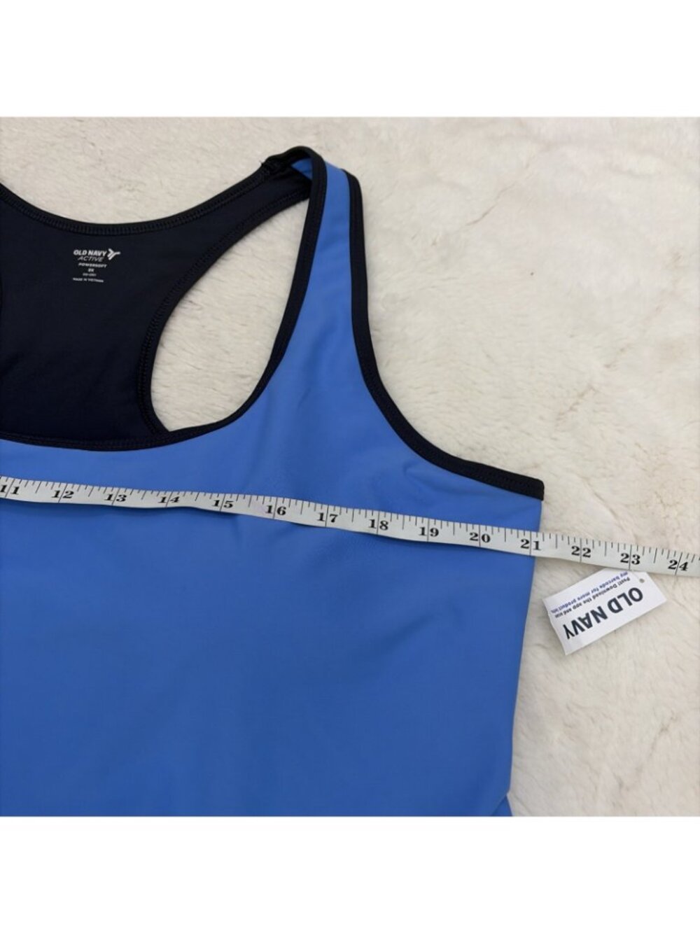 Old Navy Active Women’s 2X Powersoft Keyhole Athletic Dress NWT Blue - Picture 7 of 9